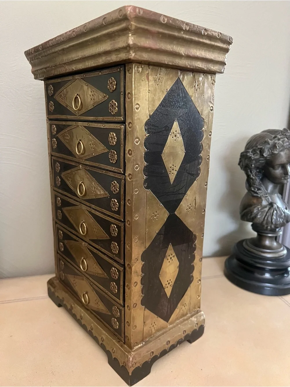 Vintage Jewelry Armoire